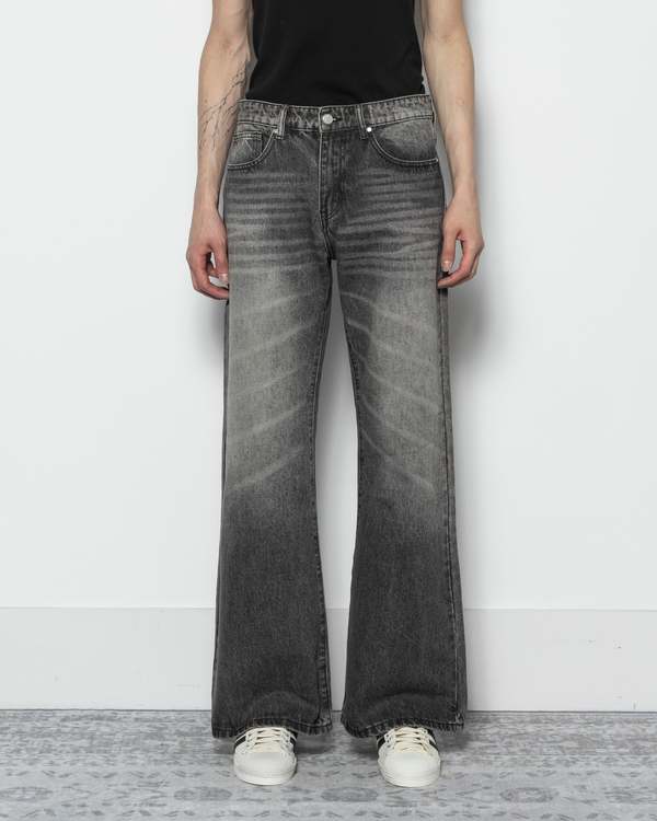 パンツ Basketcase LAX BAGGY DENIM \"FADED BLACK\" Basketcase【バスケットケース】lax baggy denim 