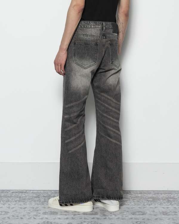 Basketcase Lax Flair Denim - Faded Black | Garmentory