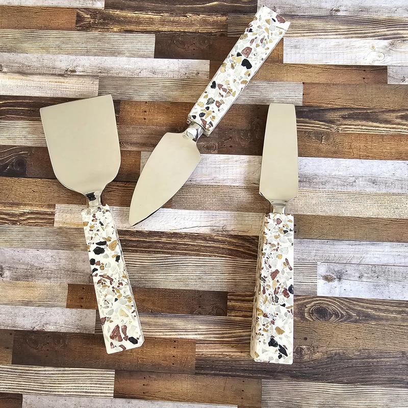 Gibb & Daan Terrazzo Cheese Knife