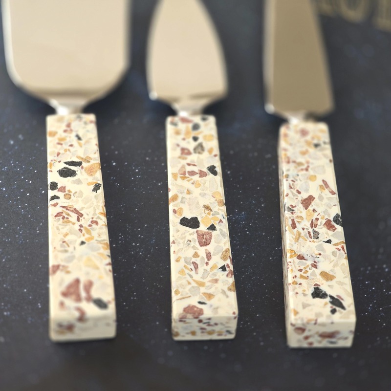 Gibb & Daan Terrazzo Cheese Knife