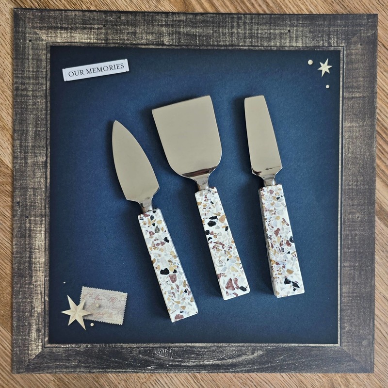 Gibb & Daan Terrazzo Cheese Knife