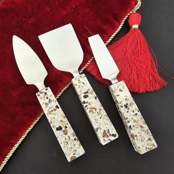 Gibb & Daan Terrazzo Cheese Knife