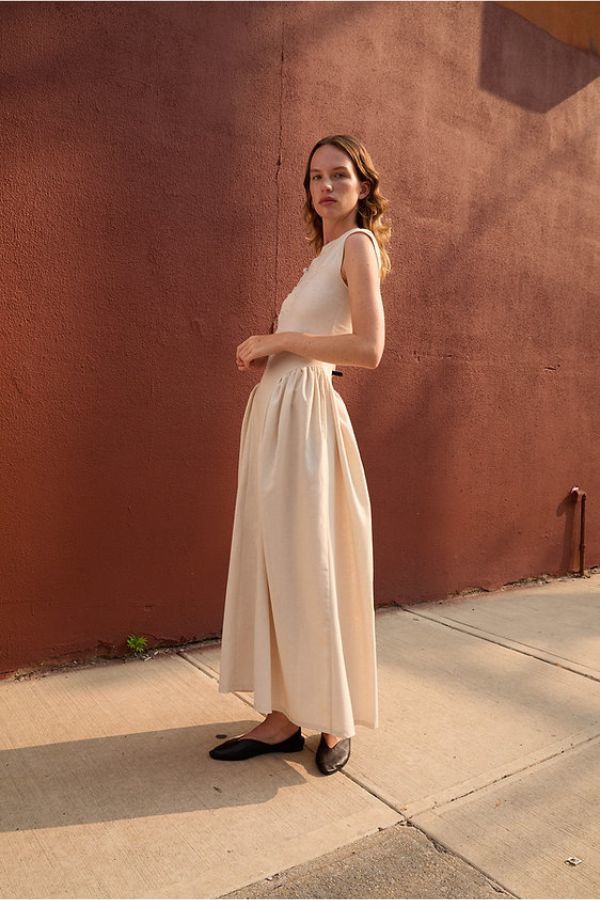 maxi boho summer dresses Boho Long Summer Sundress – Off-Shoulder Slit Skirt Floral Maxi Dress in White | Women's Boho Fashion | XS
