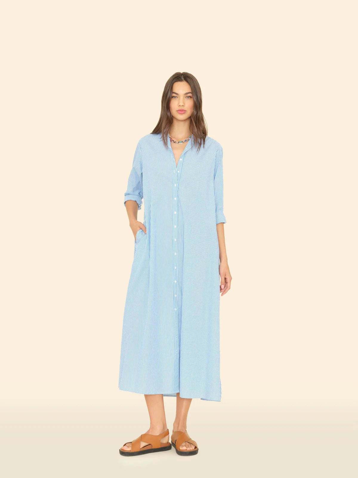 Xirena Boden Dress - Myrtle Blue | Garmentory