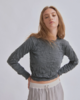 SAYAKA DAVIS NEW YORK Crinkled Pullover - Steel - Thumbnail 4