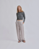 SAYAKA DAVIS NEW YORK Crinkled Pullover - Steel - Thumbnail 5