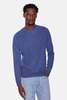 The Tile Club Meadow Raglan Crewneck - Indigo - Thumbnail 1