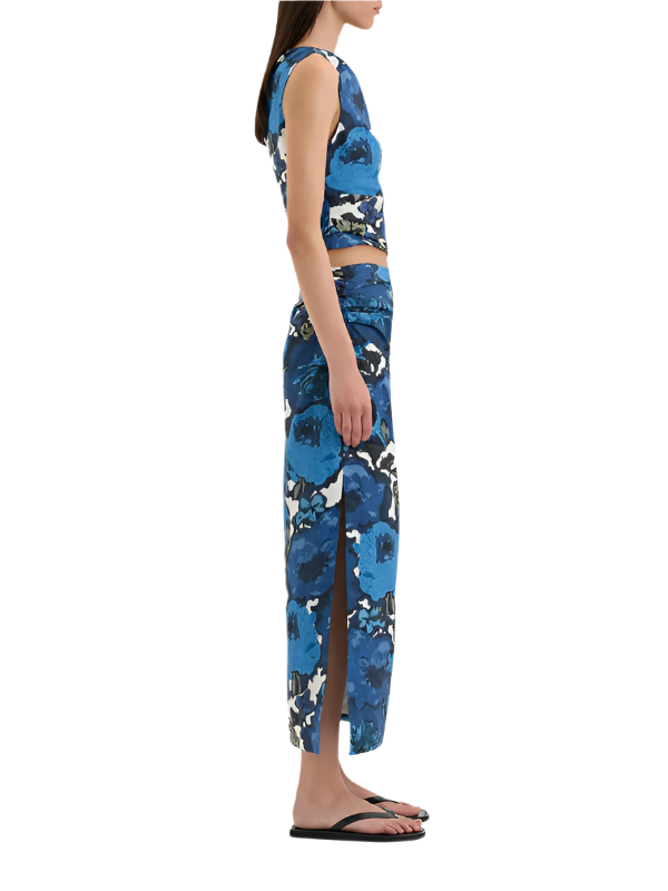 SIR. Camellia Midi Skirt - Floral Print | Garmentory