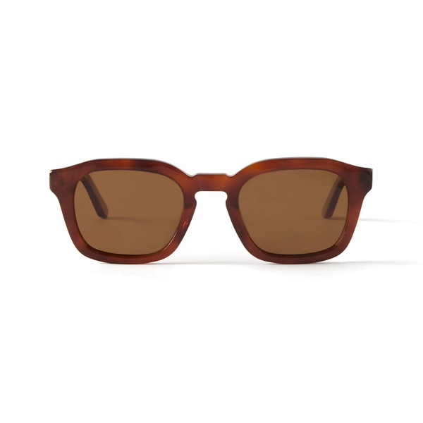French Kiwis Oscar Unisex Sunglasses - Cognac
