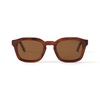 French Kiwis Oscar Unisex Sunglasses - Cognac - Thumbnail 1