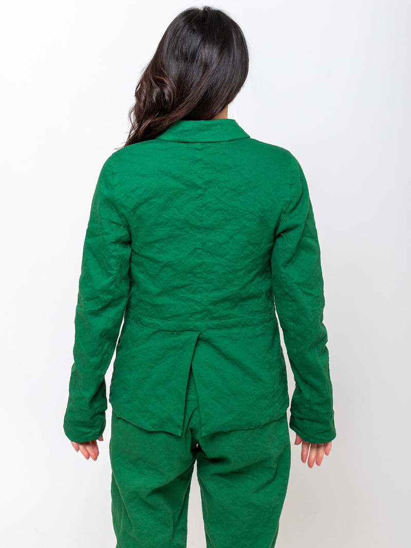 H+ Hannoh Wessel Jerry Gabardine Jacket - Grass