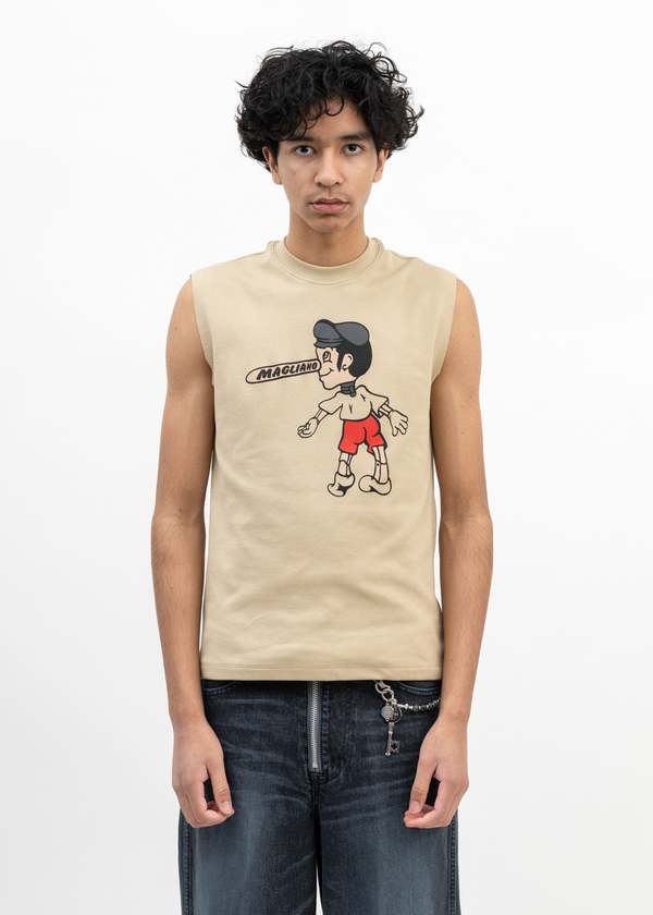 Magliano Mascotte Tank - Beige Magliano Mascotte Tank - Beige