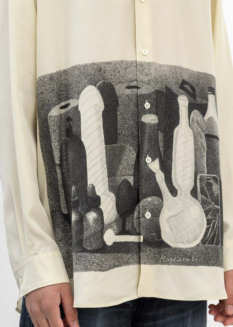 【関税込み】MAGLIANO MORANDI' SHIRT MAGLIANO - Unisex Morandi Silk Shirt – Atelier New York