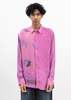 Magliano Surplus Silk Shirt - Pink - Thumbnail 1