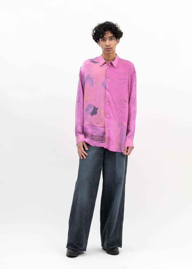 Magliano Surplus Silk Shirt - Pink