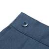 F.C. Winterhoff Pleated Wool Trousers - Blue - Thumbnail 6