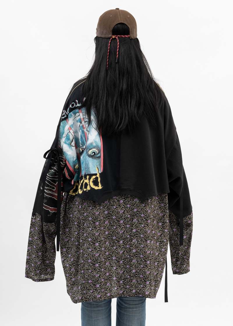 Kidill Punk Long Sleeve Shirt - Black