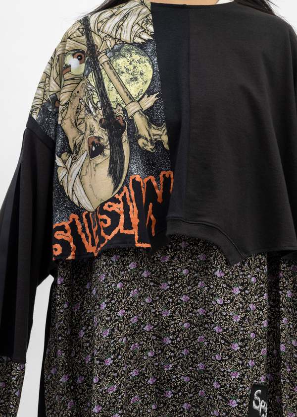 Kidill Punk Long Sleeve Shirt - Black