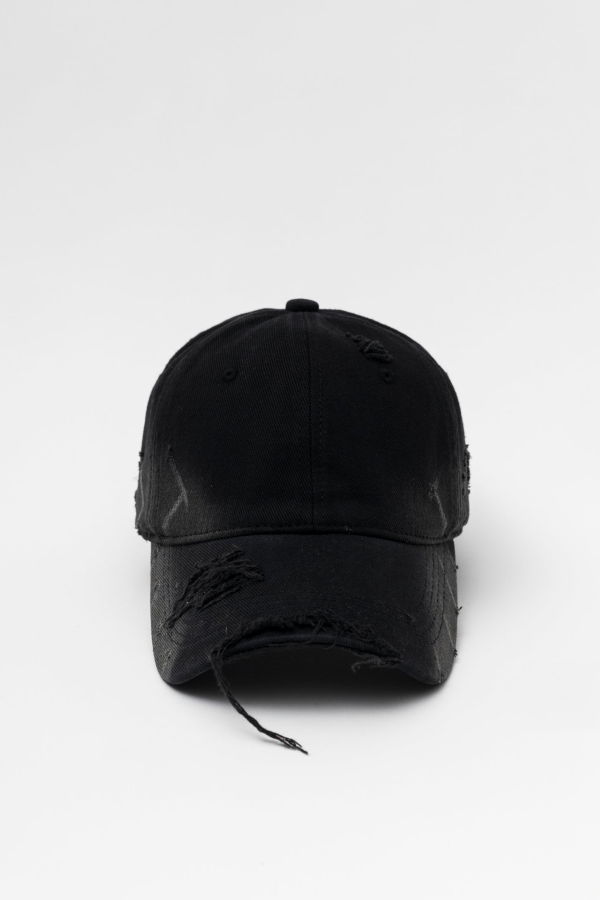 Tolmie Italy Distressed Cap - Black/Brown