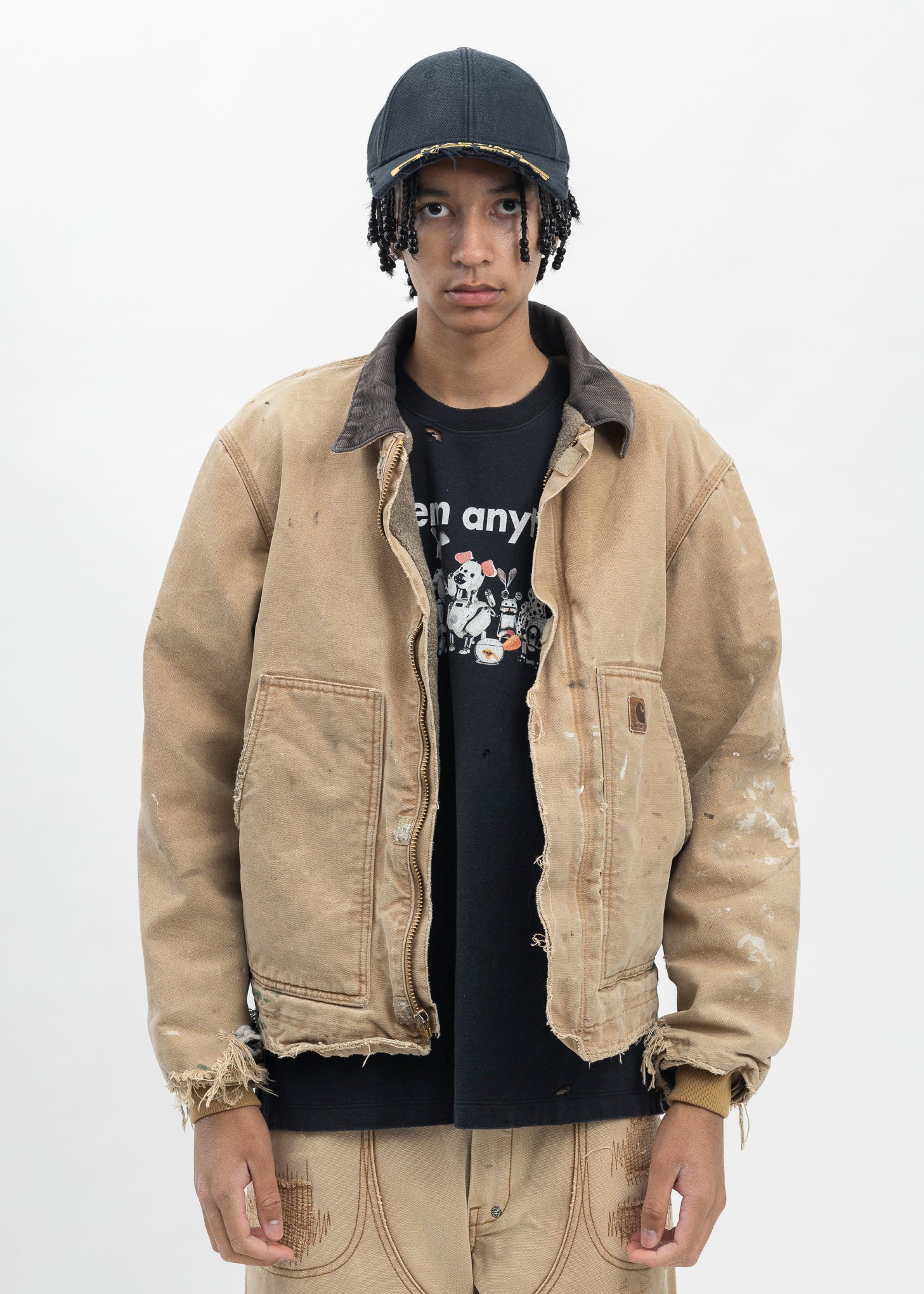 Back Beat Co. Carhartt Detroit Jacket - Vintage Beige | Garmentory