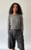 SAYAKA DAVIS NEW YORK Crinkle Pull Over - Steel - Thumbnail 1