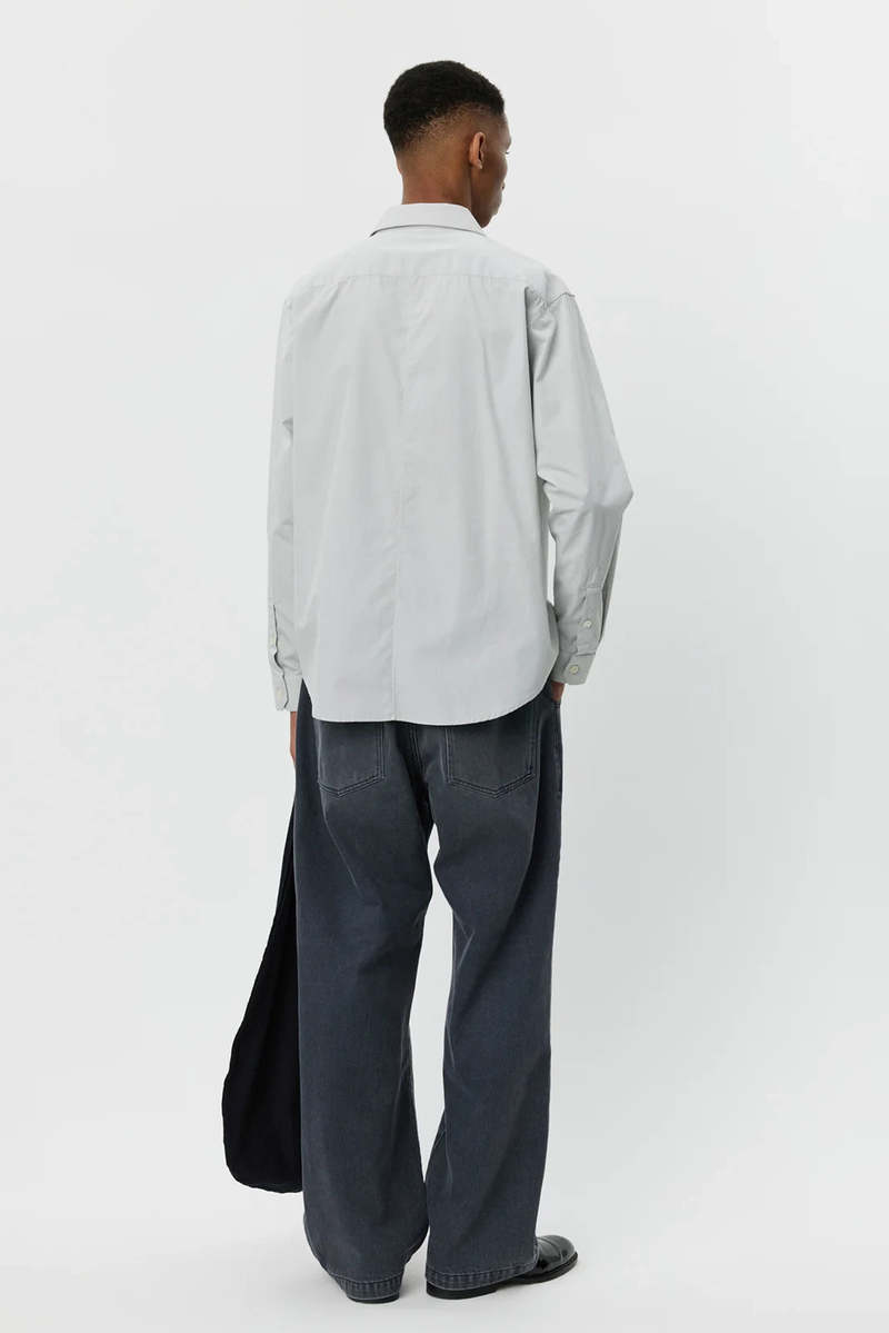 トップス mfpen EVENING SHIRT stone grey MFPEN EVENING SHIRT STONE GREY | TODAY CLOTHING