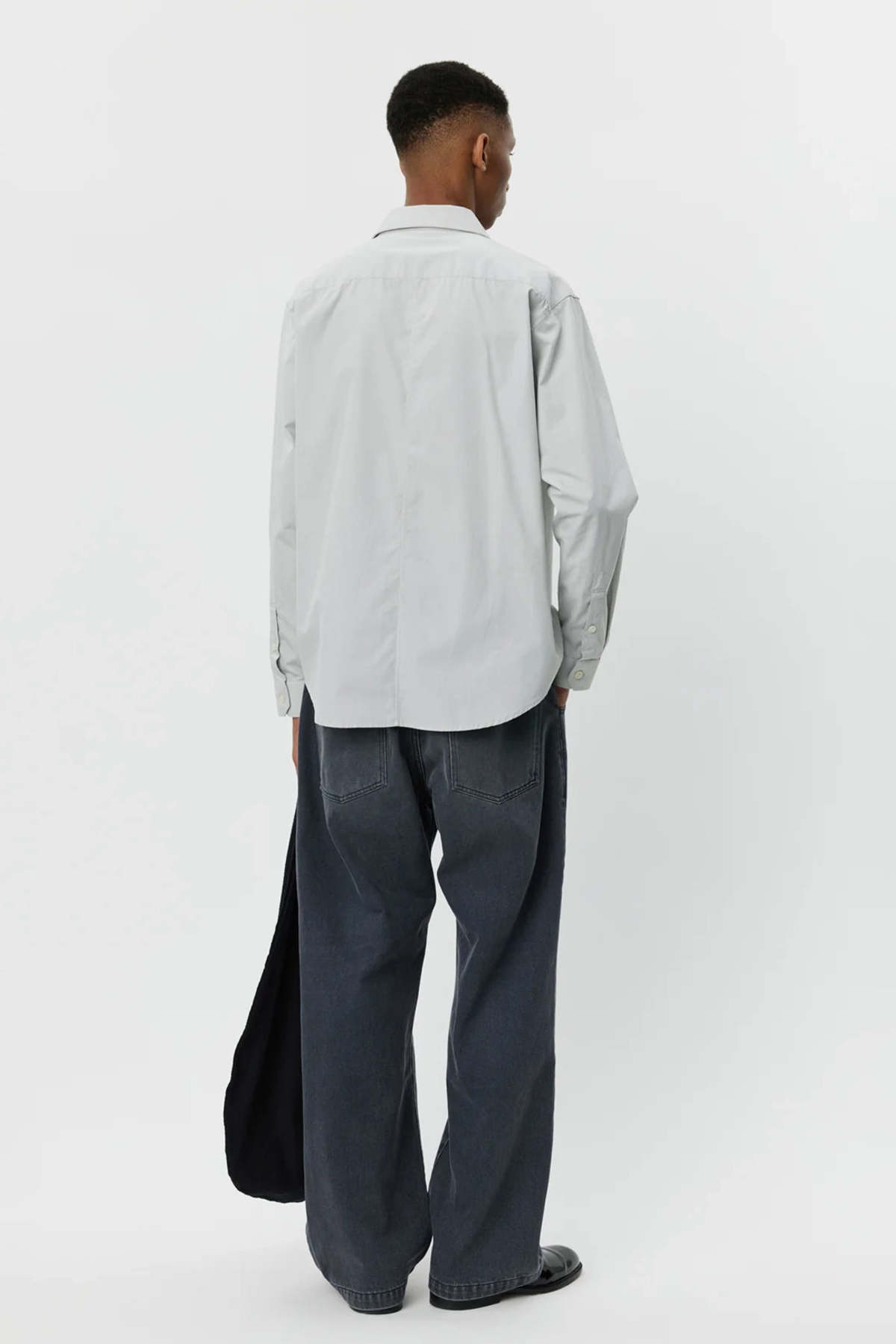 mfpen Evening Shirt - Stone Grey | Garmentory