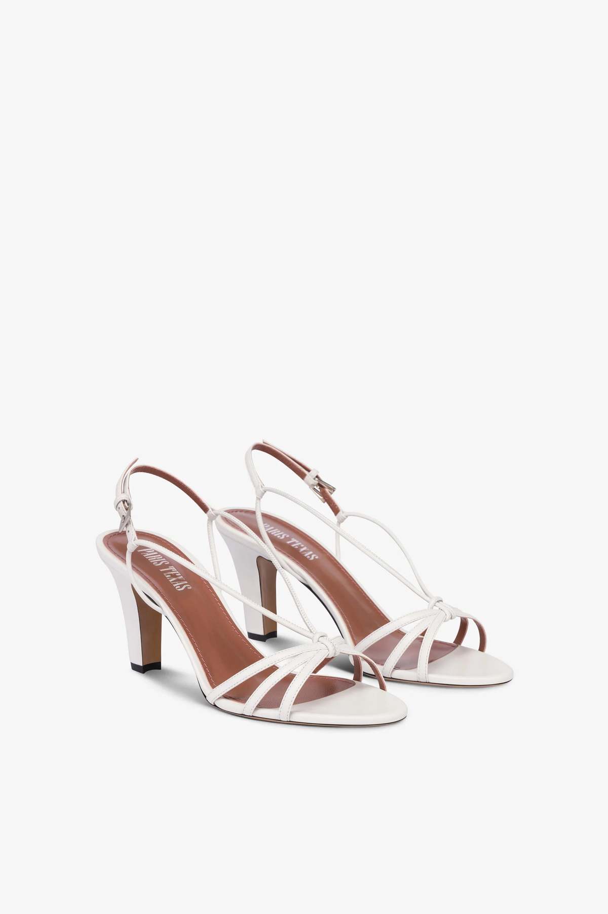 シューズ・サンダルその他 PARIS TEXAS Woman Flat sandals White PX1513XPRWP WHITE Paris Texas Bianca Sandal - White | Garmentory
