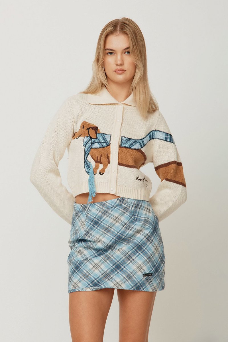 House of Sunny Walk In The Park Tripper Cardigan - Multi House of Sunny Walk In The Park Tripper Cardigan - Multi