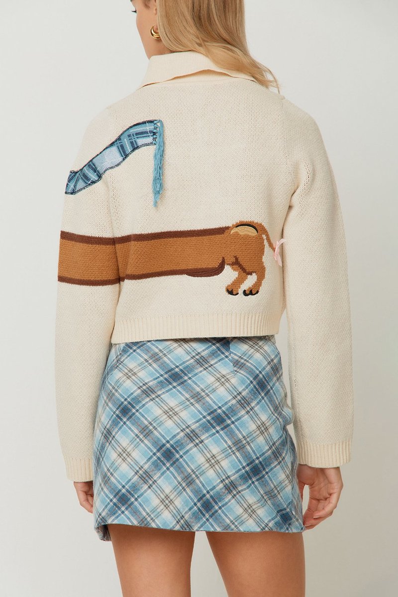 House of Sunny Walk In The Park Tripper Cardigan - Multi House of Sunny Walk In The Park Tripper Cardigan - Multi