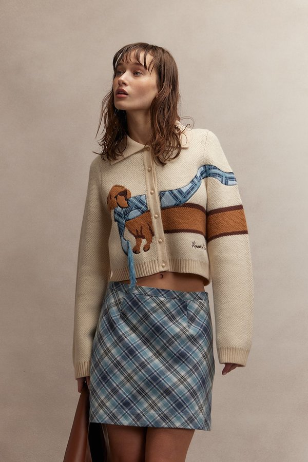 House of Sunny Walk In The Park Tripper Cardigan - Multi House of Sunny Walk In The Park Tripper Cardigan - Multi