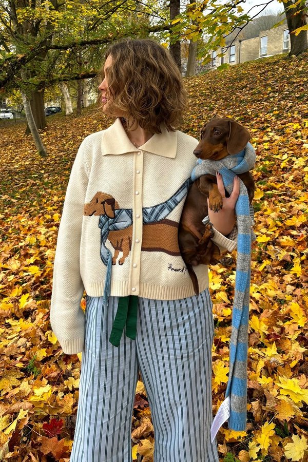 House of Sunny Walk In The Park Tripper Cardigan - Multi House of Sunny Walk In The Park Tripper Cardigan - Multi