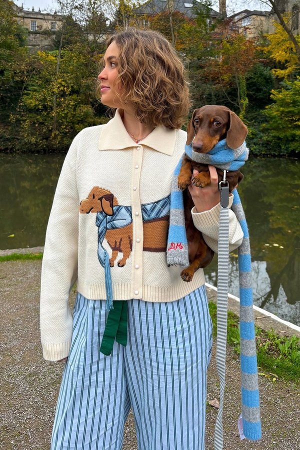 House of Sunny Walk In The Park Tripper Cardigan - Multi House of Sunny Walk In The Park Tripper Cardigan - Multi