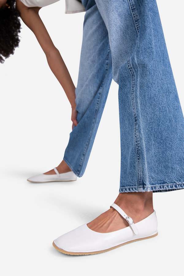 "INTENTIONALLY __________." Nicolette Mary Jane Ballet Flat