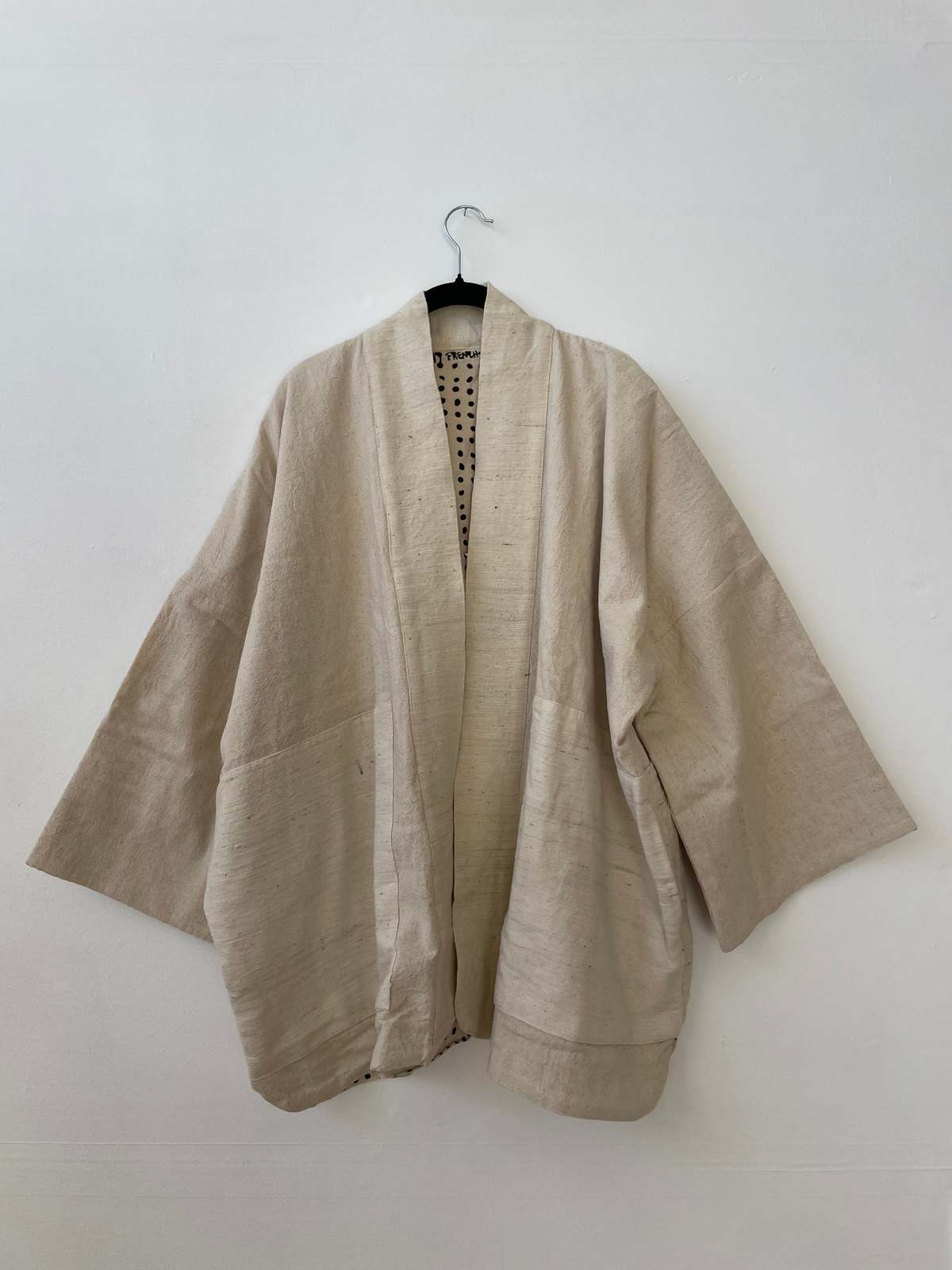 Happy French Gang Inside Dots Coat - White - Image 8 of 11