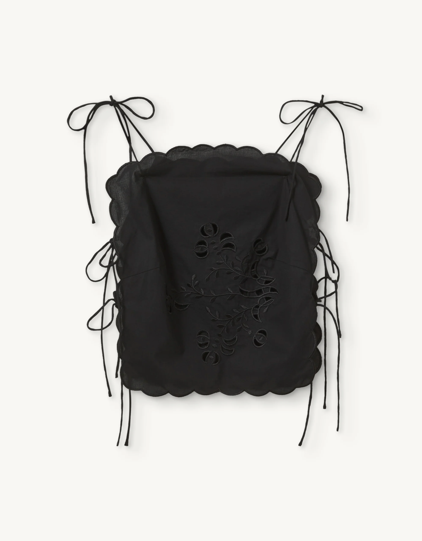 The Garment Kirsten Tie Top - Black | Garmentory