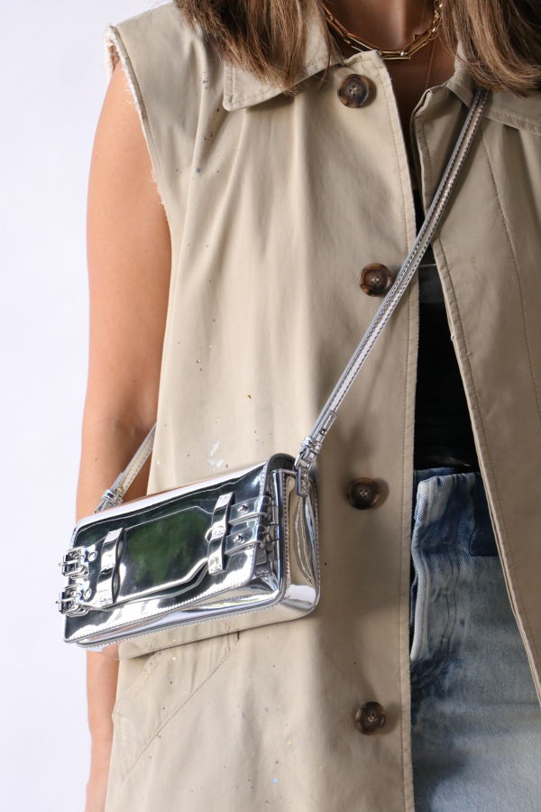 MM6 Maison Margiela Bracelet Bag - Silver