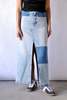 MM6 Maison Margiela Long Denim Skirt - Blue - Thumbnail 3