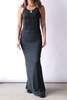 MM6 Maison Margiela Sleeveless Jersey Maxi Dress - Black - Thumbnail 4
