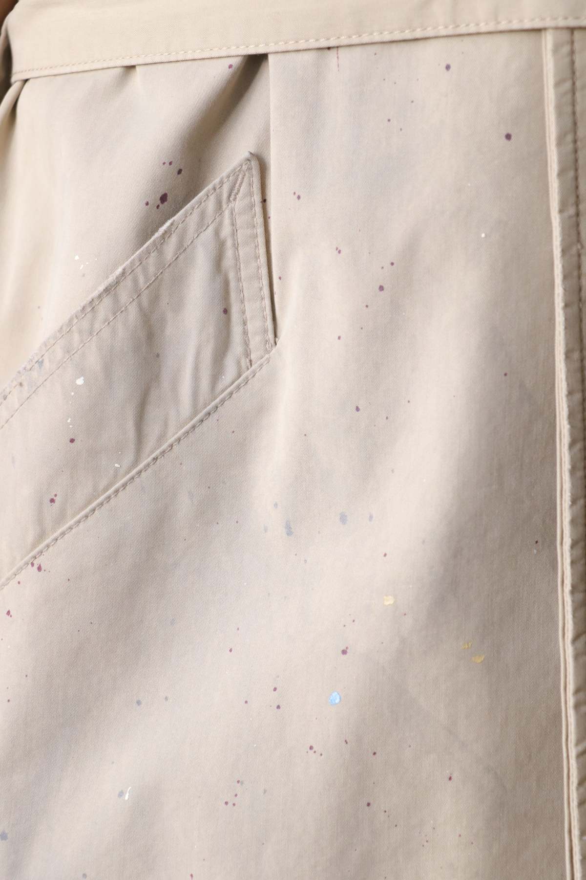 MM6 Maison Margiela Sleeveless Trench Coat - Image 4 of 5