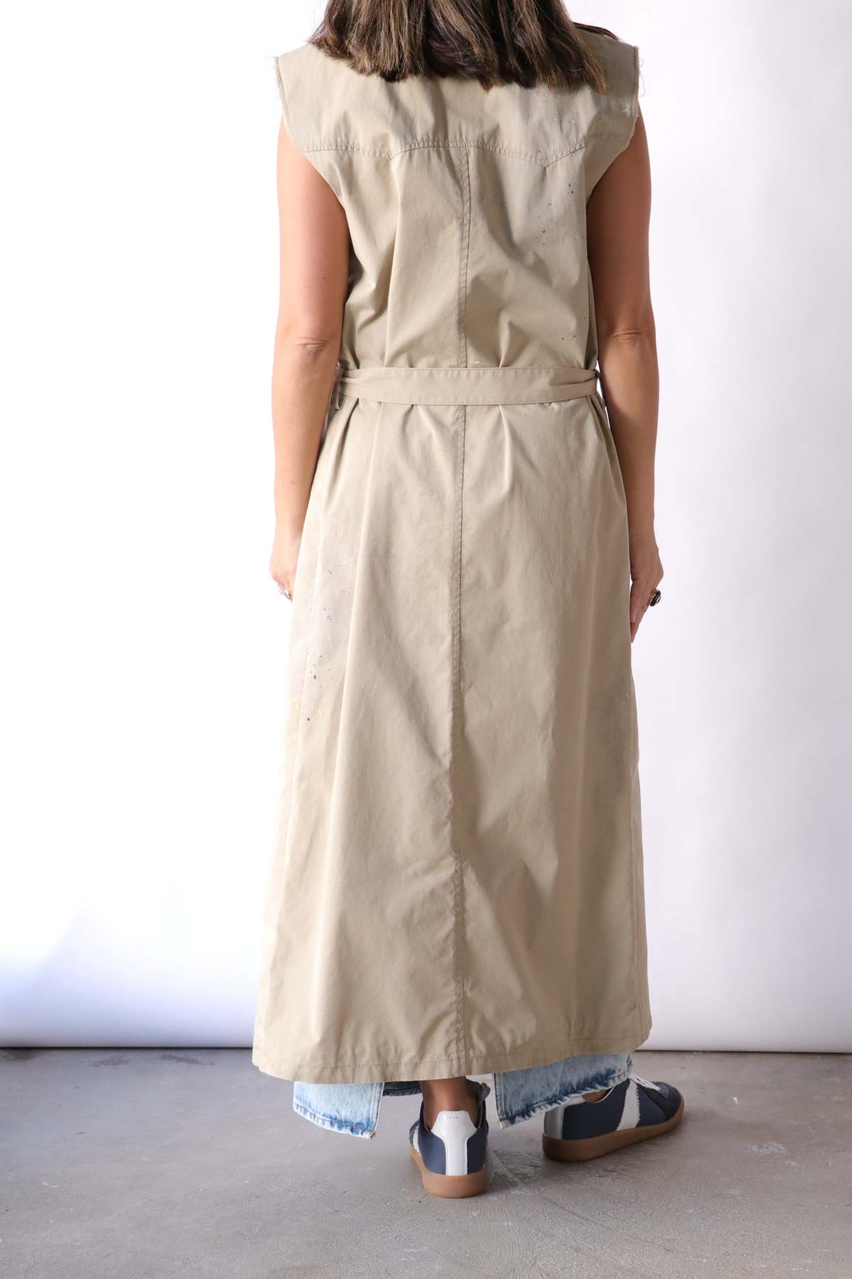 MM6 Maison Margiela Sleeveless Trench Coat - Image 5 of 5