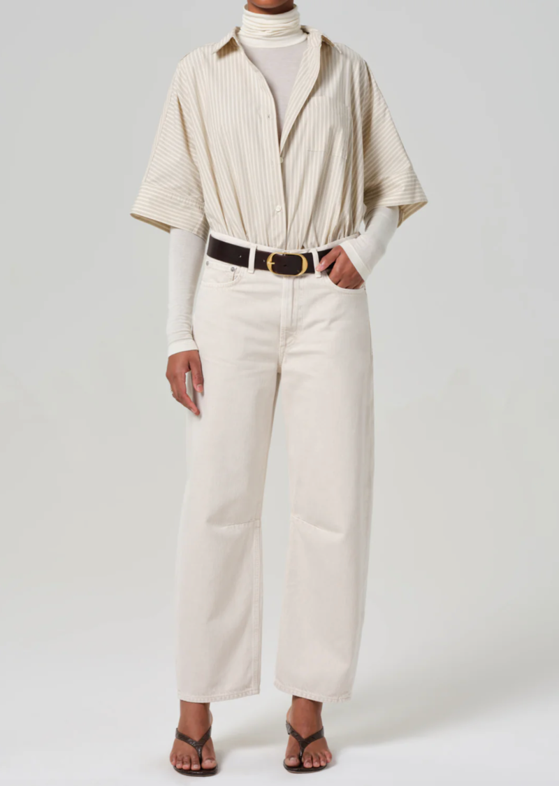 Citizens of Humanity Claire Origami Shirt - Ciro Stripe Citizens of Humanity Claire Origami Shirt - Ciro Stripe