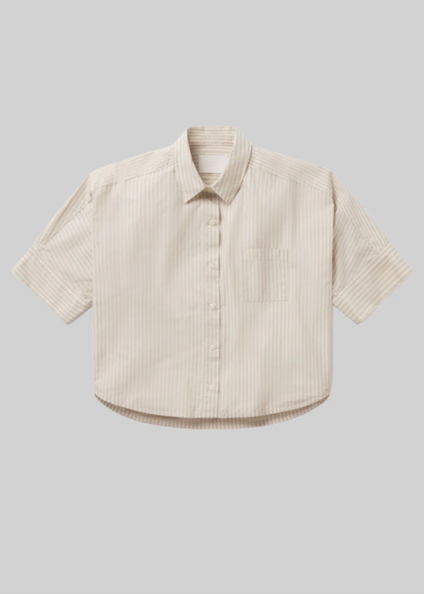 Citizens of Humanity Claire Origami Shirt - Ciro Stripe Citizens of Humanity Claire Origami Shirt - Ciro Stripe