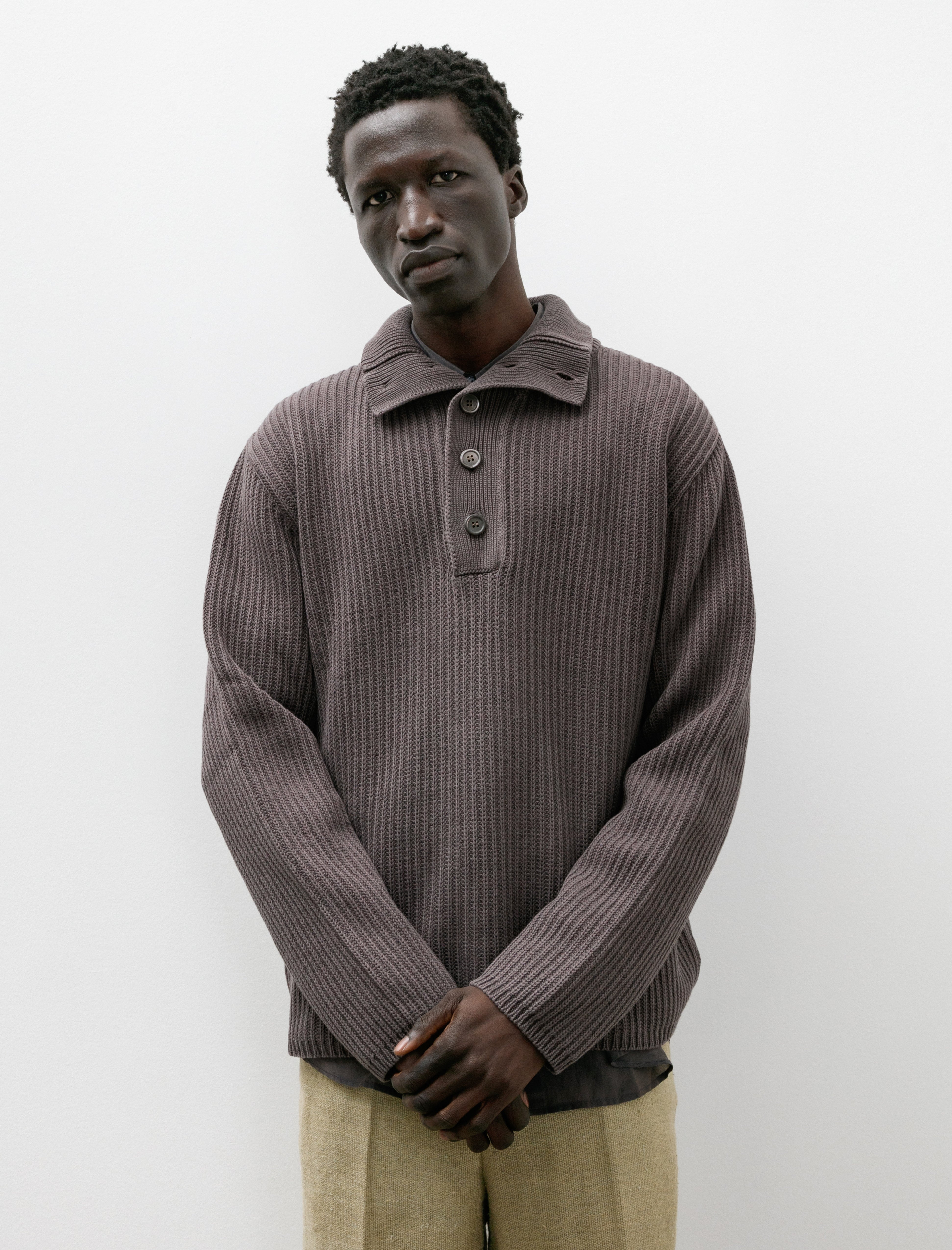 ourlegacy ニットポロ　46 OUR LEGACY【アワーレガシー】evening polo 