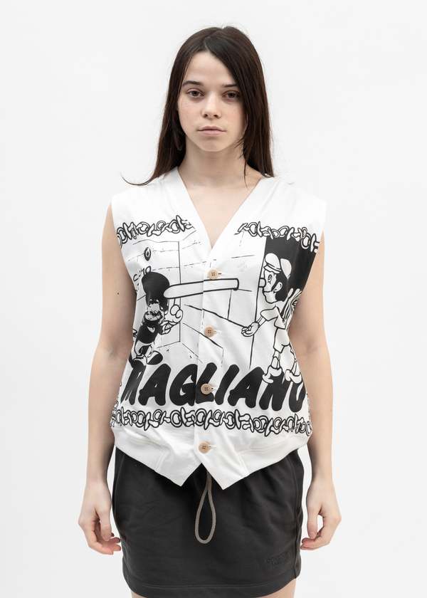 Magliano Mascotte Vest - White