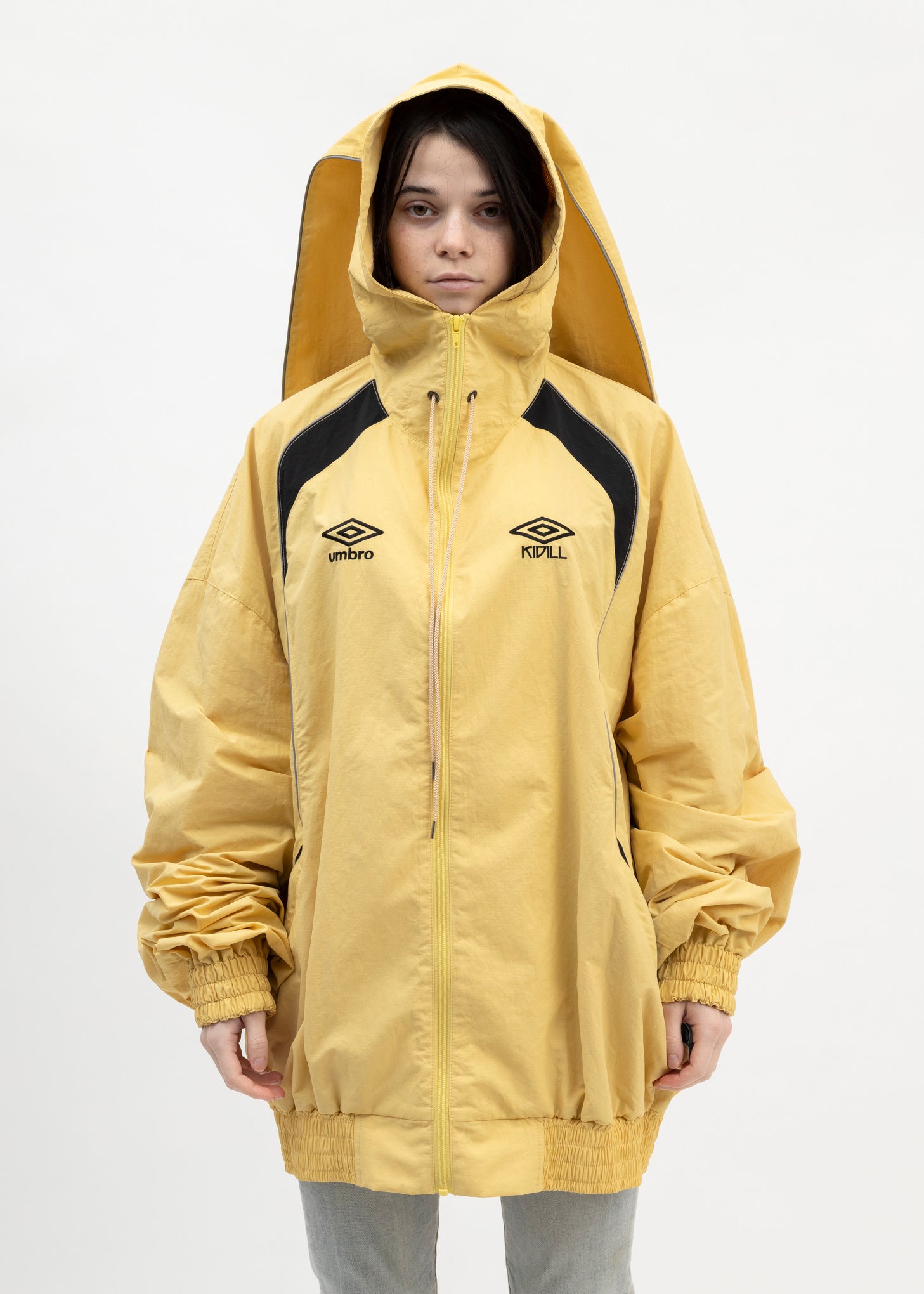 Kidill Bunny Ear Track Jacket - Yellow | Garmentory