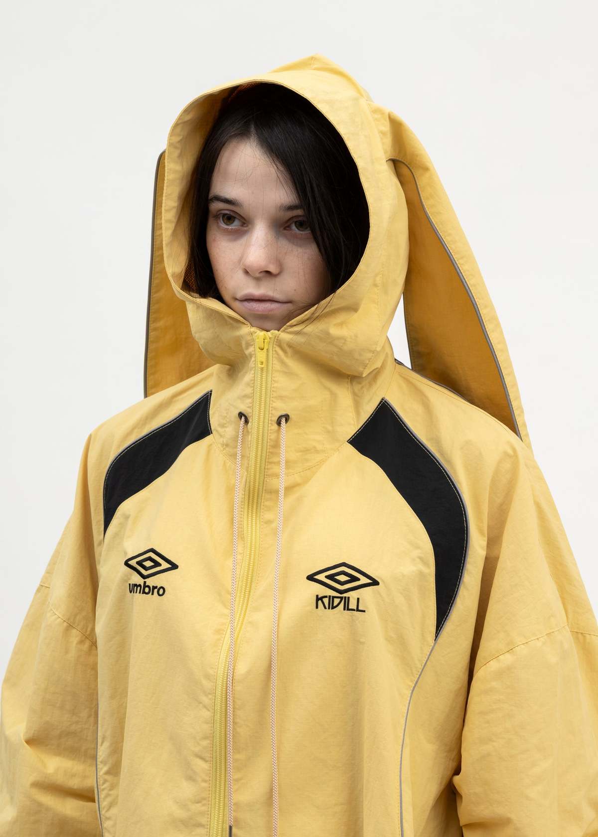 Kidill Bunny Ear Track Jacket - Yellow | Garmentory
