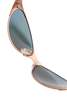 Acne Studios Metal Frame Charm Sunglasses - Rose Copper - Thumbnail 3