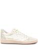 Golden Goose Ballstar Leather Sneakers - Eggnog/White - Thumbnail 1