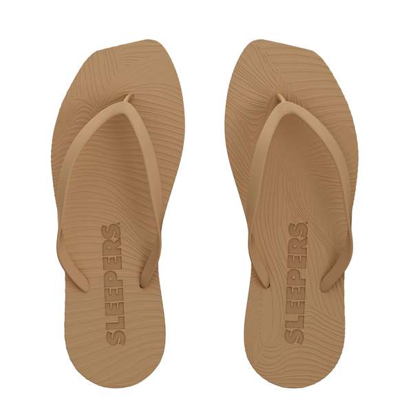 SLEEPERS Tapered Flip Flop - Sand SLEEPERS Tapered Flip Flop - Sand